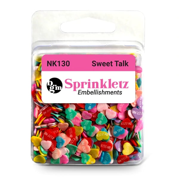 Sprinkletz Embellishments - Pink It Up From Buttons Galore and More -  Embellishments - Beads, Charms, Buttons - Casa Cenina