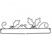 Embroidery holder - Holly 12"