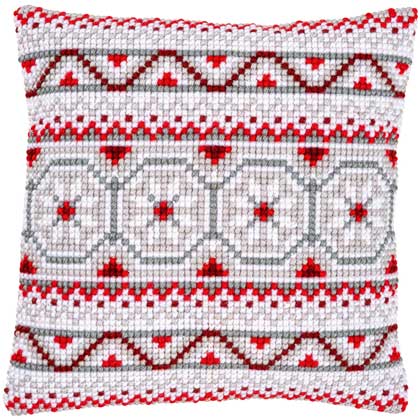Front Cushion: Norwegian Motif