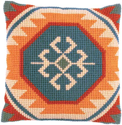 Front Cushion: Kilim motifs 1