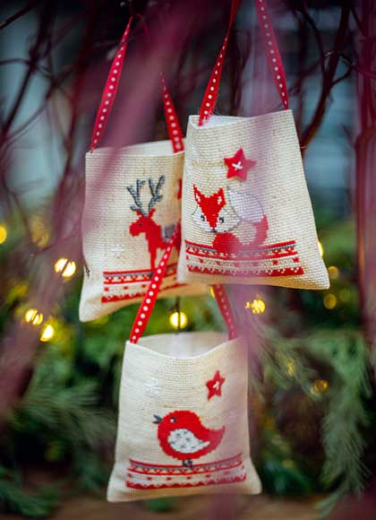 Gift bag: Christmas animals