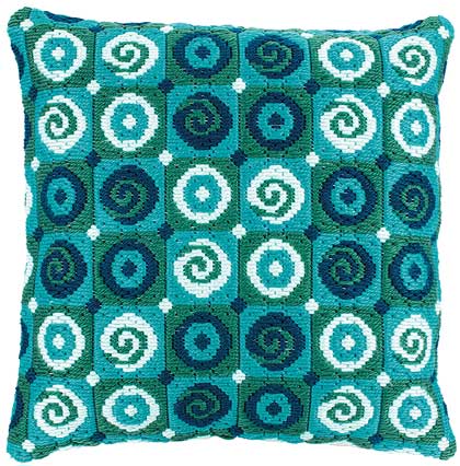 Front Cushion: Swirls