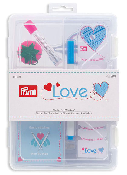 Starter set Embroidery Prym Love
