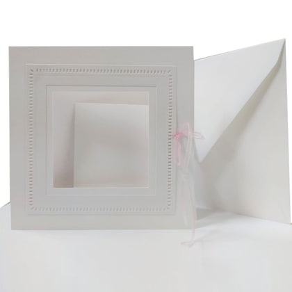 Card with opening