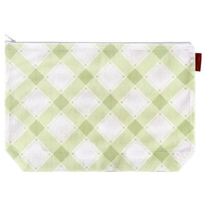 Mad for Plaid - Zipper Pouch - olive