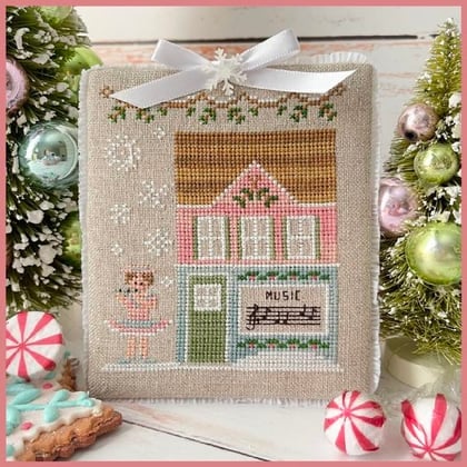 Nutcracker Village 7 - Mirliton\'s Music Store