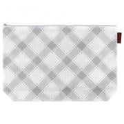 Mad for Plaid - Zipper Pouch - Charcoal