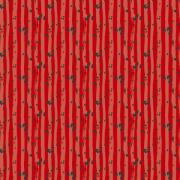 Seed on Striped Background