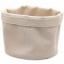 Round Basket canvas off-white
