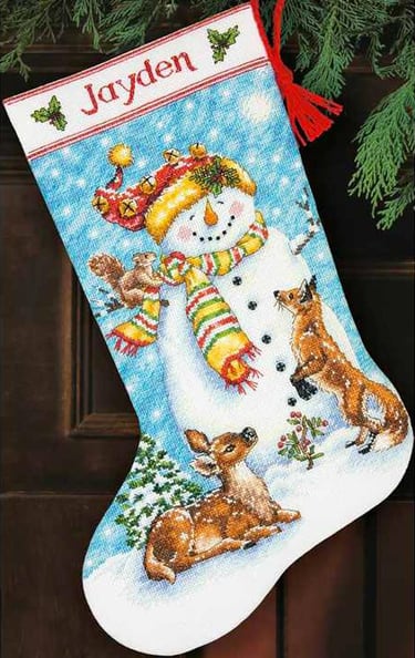 Winter Friends Stocking From Dimensions - Christmas Collections - Cross-Stitch  Kits Kits - Casa Cenina