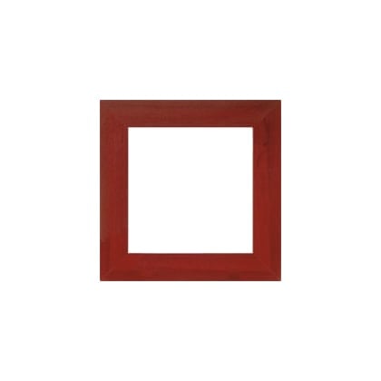 Wooden Frame Holiday Red