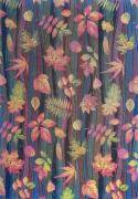 Kitchen towel - Foliage - Rainbow - NO Aida