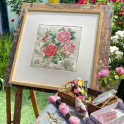 Étude aux camélias - Linen