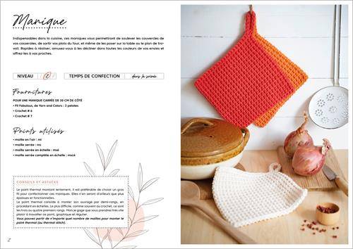 Livre crochet zéro déchet dans ma cuisine