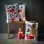 Front Cushion: Goldfinch in winter