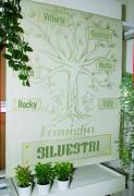Kitchen towel - Tree - olive green