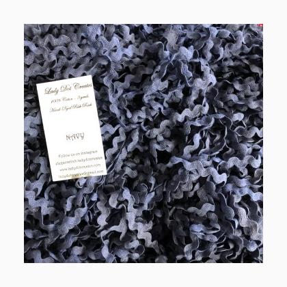 Navy 1/2 Rick Rack (3yd)