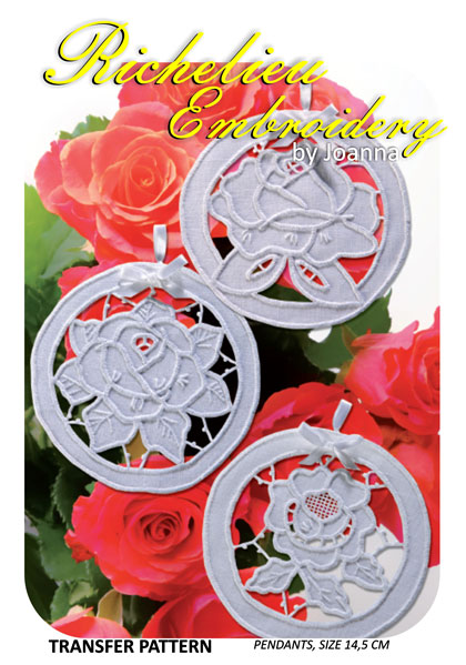 Three roses centerpiece/napkin