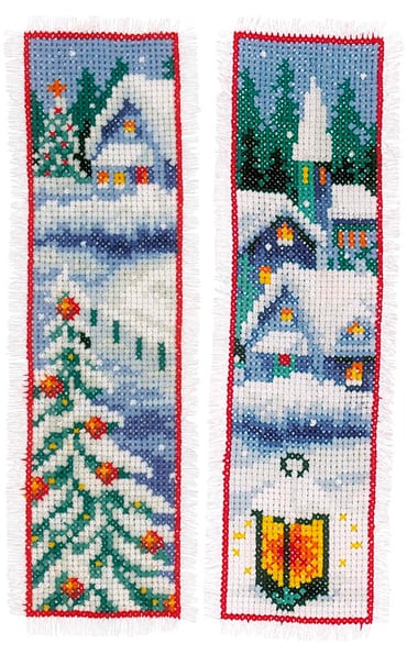 Bookmark - Winter villages (2)