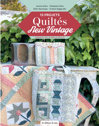 13 projets quiltés. New Vintage
