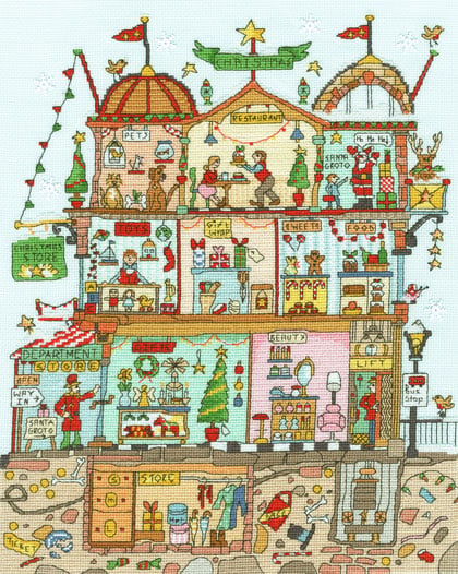 Cut Thru\' Christmas Department Store