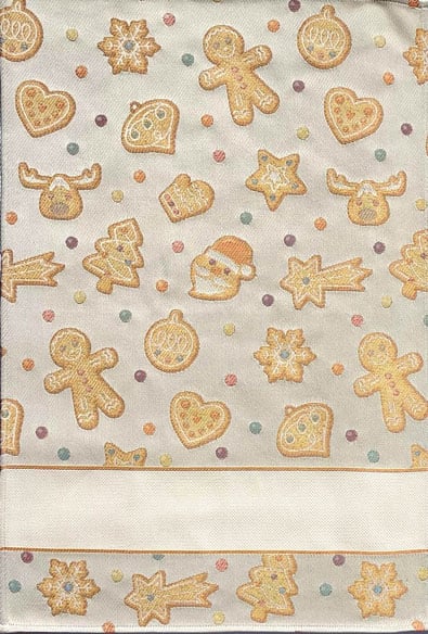Kitchen towel - Cookies Beige