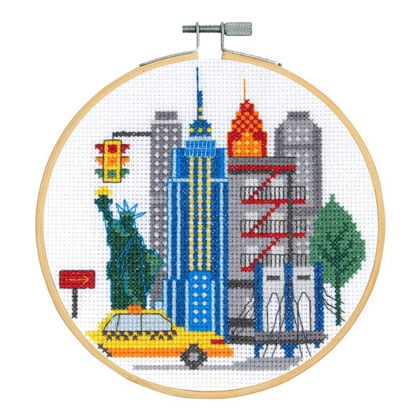 New York Cross Stitch Kit by DMC New York Cross Stitch Kit by DMC