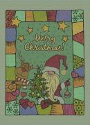 Kitchen towel - Andrew Blue - Rainbow - NO Aida