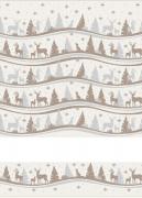 Kitchen towel - Alaska Lurex - Silver