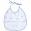 3 Month Embroidery Bib "Koala" Blue