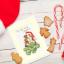 Twist And Sprout Christmas Card