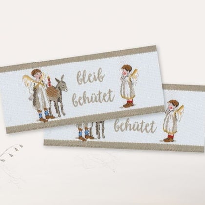 Textile label - Bleib behütet
