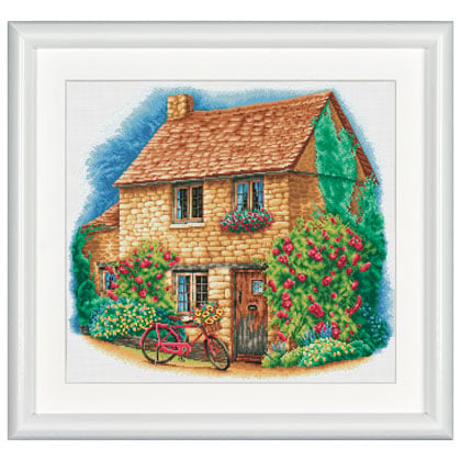Cottage with Bicycle