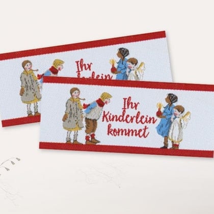 Textile label - Ihr Kinderlein kommet