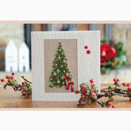 Card with opening - Tannenbaum