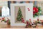 Card with opening - Tannenbaum