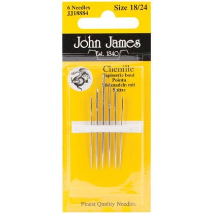 Gold Eye Chenille Needles (size 24) - The Woolen Needle