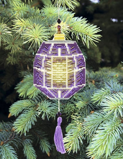 Christmas Toys \"Colorful Lanterns\" - Dark Purple