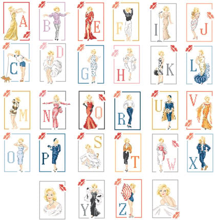 Le grand ABC «Style Marilyn»