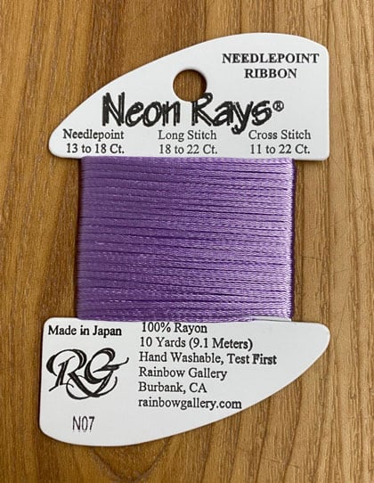 Neon Rays N07 - Lavender From Rainbow Gallery - Neon Rays - Threads ...