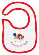 Baby Bib - My first Christmas - Snowman with balloons