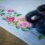 Squared Tablecloth - Classic flowers & butterflies