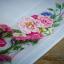 Squared Tablecloth - Classic flowers & butterflies