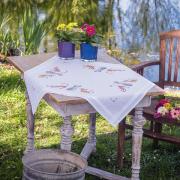 Squared Tablecloth - Striped cats