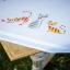 Squared Tablecloth - Striped cats