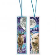 Bookmark - Wolf and deer (2)