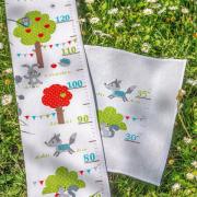 Height Chart - Forest animals