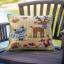 Front Cushion: Forest animals