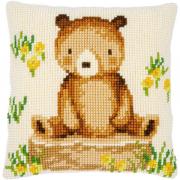 Front Cushion: Teddy Bear