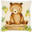 Front Cushion: Teddy Bear